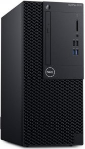 ПК Dell OptiPlex 3070 MT Intel Core i3-9100 3.6-4.2 GHz/4GB/1TB/UHD 630/DVD/Linux CB/MS