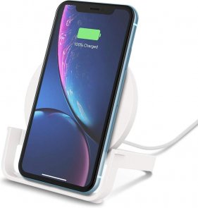 Зарядний пристрій Belkin BOOST UP Wireless Charging Stand 10W (F7U083VFWHT)