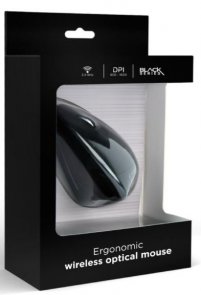 Мишка, Gembird MUSW-ERGO-01 Wireless, Black