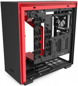 Корпус для ПК NZXT H710i Matte Black/Red with window (CA-H710i-BR)