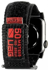 Ремінець UAG Active Strap for Apple Watch 42/44mm Black (19148A114040)