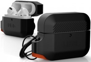 Чохол для Airpods Pro Urban Armor Gear - Silicone Case Black/Orange (10225K114097)