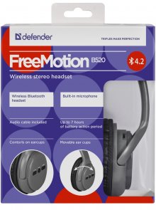 Гарнітура Defender FreeMotion B520 Gray (63520)