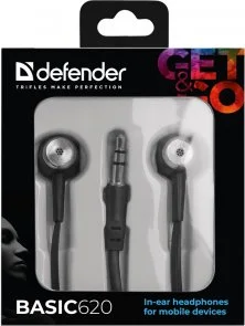 Фото: Навушники Defender Basic 620 Black (63620) № 2 | KTC