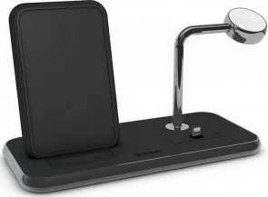 Фото: Док-станція Zens Stand Dock Watch Aluminium Wireless Charger 10W Black (ZEDC07B/00) № 3 | KTC