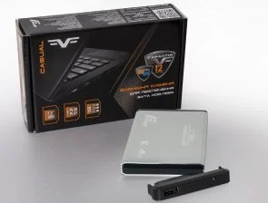 Фото: Кишеня зовнішня Frime HDD/SSD USB2.0 Silver (FHE21.25U20) № 3 | KTC