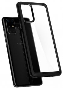 Чохол-накладка Spigen для Samsung Galaxy S20 Plus - Ultra Hybrid Matte Black