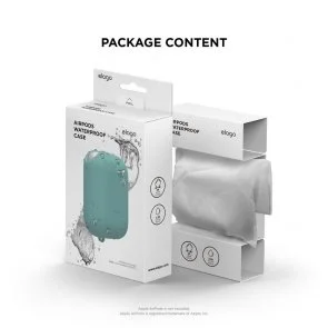 Фото: Чохол Elago for Airpods - Waterproof Case Coral Blue № 8 | KTC