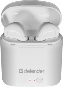 Гарнітура Defender Twins 630 TWS White (63630)