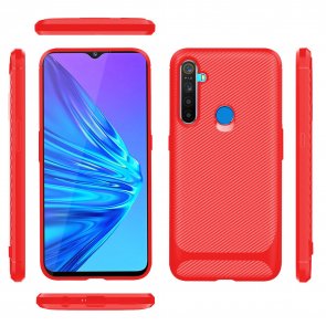 Чохол for Realme 5 - Silicone cover Red (661886)