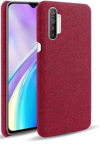 Чохол for Realme TX / X2 - Textile cover Red (661907)