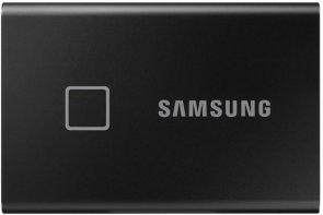 Зовнішній жорсткий диск Samsung T7 Touch 1TB Black (MU-PC1T0K/WW)