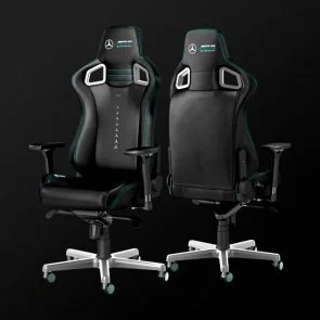 Фото: Крісло Noblechairs Epic Mercedes-AMG Black (GAGC-150) № 6 | KTC