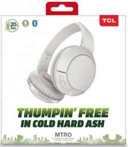 Гарнітура TCL MTRO200BTWT-EU Ash White