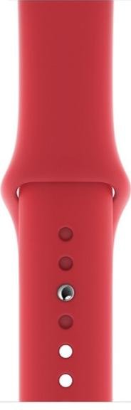 Ремінець HiC for Apple Watch 38mm - Silicone Case Red