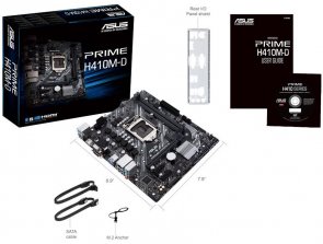 Материнська плата ASUS PRIME H410M-D