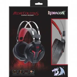 Фото: Гарнітура Redragon Memecoleous Black/Red (75096) № 7 | KTC