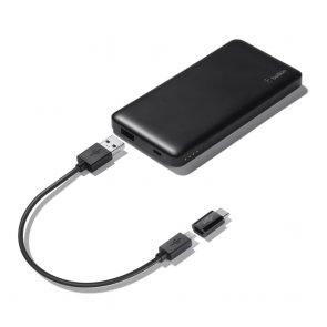 Батарея універсальна Belkin Pocket Power 5000mAh Black (F7U019BTBLKBE)