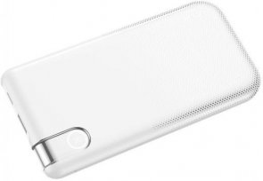 Безпровідна універсальна батарея Baseus Thin 10000mAh White (PPALL-QY02)