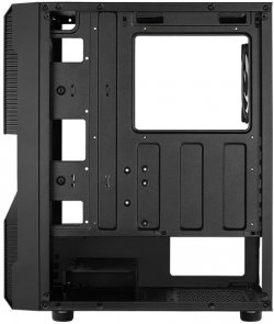 Корпус AeroCool Menace Saturn FRGB Black with window (Menace FRGB-G-BK-v1)