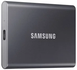 Фото: Зовнішній SSD-накопичувач Samsung T7 4TB Gray (MU-PC4T0T/WW) № 2 | KTC