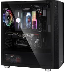 Корпус Zalman R2 Black with window (R2 BlackRGBGlass)