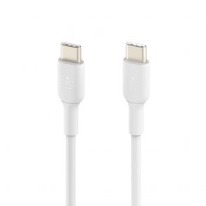 Кабель USB Type-C (CM/CM) 1м, Belkin PVC, White