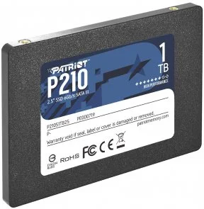 Фото: SSD-накопичувач Patriot P210 1TB (P210S1TB25) № 3 | KTC