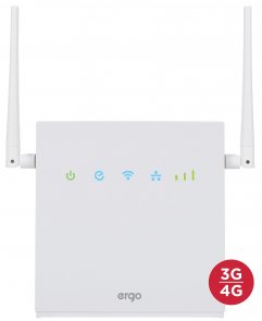 Маршрутизатор Wi-Fi ERGO R0516 White w/o battery