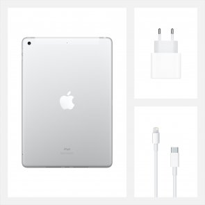 Планшет Apple iPad 2020 32GB 4G Silver (MYMJ2)