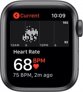 Смарт годинник Apple Watch Nike Series SE GPS 40mm Space Gray Aluminium Case with Anthracite/Black (MYYF2)