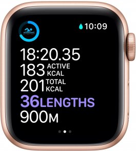 Смарт годинник Apple Watch Series 6 GPS 40mm Gold Aluminium with Pink Sand Sport Band (MG123)