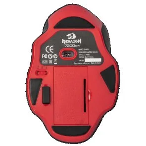 Фото: Миша Redragon Shark 2 Black/Red (77415) № 6 | KTC