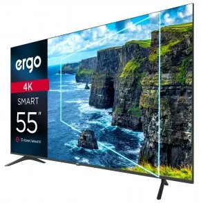 Фото: Телевізор LED Ergo 55DUS8000 (Android TV, Wi-Fi, 3840x2160) № 2 | KTC