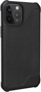  Чохол UAG for Apple iPhone 12 Pro Max - Metropolis LT Leather Black (11236O118340)