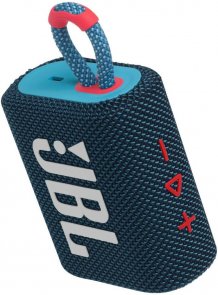 Портативна акустика JBL GO 3 Blue/Pink (JBLGO3BLUP)