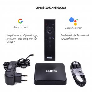 Медіаплеєр ARTLINE TvBox KM3