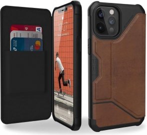 Чохол-книжка Urban Armor Gear для Apple iPhone 12 Pro Max - Metropolis Leather Brown