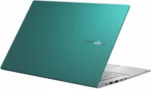 Фото: Ноутбук ASUS VivoBook S S533JQ-BQ012 Gaia Green - 15.6" IPS 60 Гц / Intel Core i5 / i5-1035G1 / DDR4 8 ГБ / PCI-E SSD 512 ГБ / GeForce MX350 № 4 | KTC