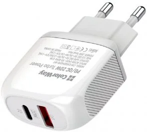 Фото: Зарядний пристрій ColorWay CW-CHS024QPD-WT White № 3 | KTC