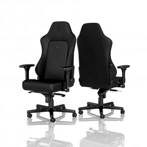 Крісло ігрове Noblechairs Hero Black Edition PU шкіра, Al основа, Black