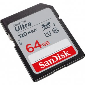 Карта пам'яті SanDisk SDXC C10 UHS-I Ultra 64GB (SDSDUN4-064G-GN6IN)