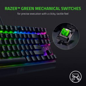 Клавіатура, Razer BlackWidow V3 TKL ENG USB, Black ( Gaming )