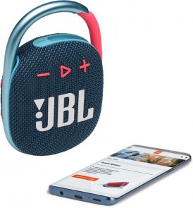 Портативна акустика JBL Clip 4 Blue/Pink (JBLCLIP4BLUP)