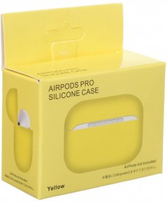 Чохол HiC for Airpods Pro - Silicone Case Yellow