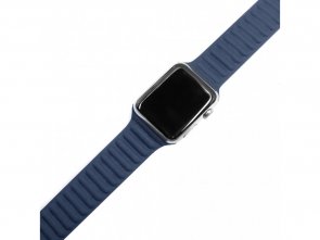Ремінець HiC for Apple Watch 38/40mm - New Leather Link Midnight Blue (LLNK3840MDBL)