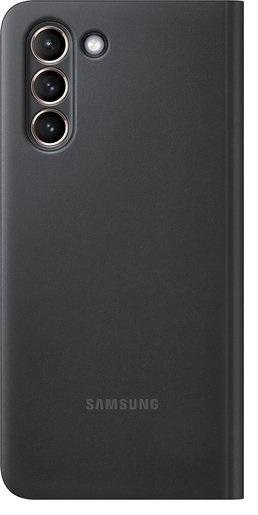 Чохол Samsung for Galaxy S21 G991 - Smart Clear View Cover Black (EF-ZG991CBEGRU)