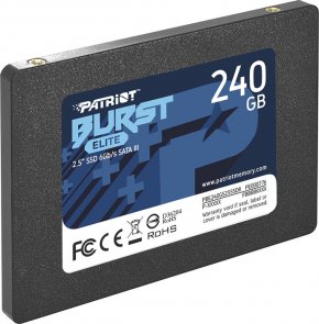 Твердотільний накопичувач Patriot Burst Elite SATA III 240GB (PBE240GS25SSDR)