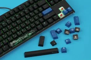 Фото: Клавіатура Ducky One 2 TKL Cherry Blue Black/White (DKON1787ST-CURALAZT1) № 13 | KTC
