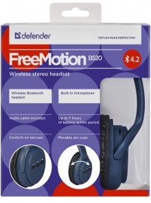 Гарнітура Defender FreeMotion B520 Blue (63522)